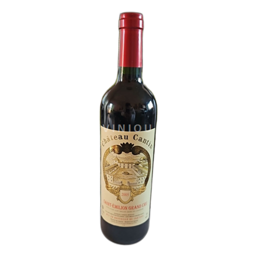 Bordeaux Saint-Émilion Grand Cru Château Cantin 2015