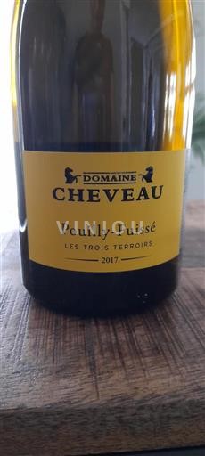Borgogna Pouilly-fuissé Domaine Cheveau Les Trois Terroirs 2017