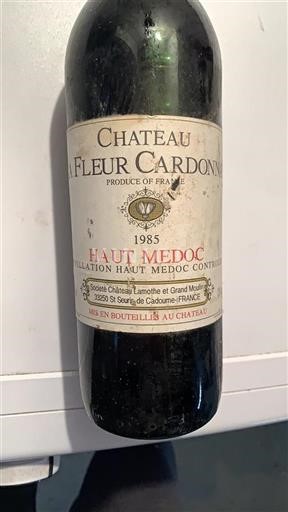 Bordeaux Haut-Médoc Château La Fleur Cardonne 1985
