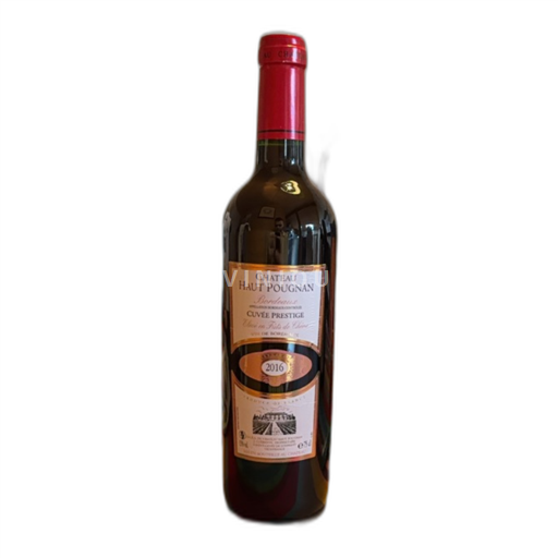 Vin Rouge sec Cuvée Prestige Château Haut Pougnan 2016 France Bordeaux AOC
