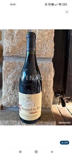 Rhônedalen Châteauneuf-du-Pape Trois Papes 2009