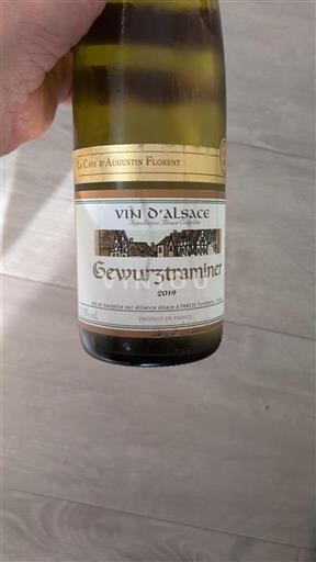 Alsace Grand Cru La Cave Augustin Florent 2019