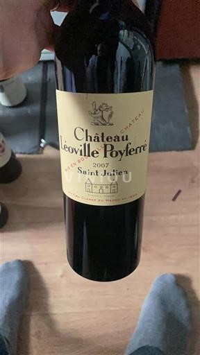 Bordéus Saint-Julien 2ème Cru Classé Léoville Poyferré 2007