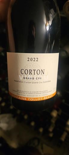 Burgundsko Corton Grand Cru Domaine Tollot-Beaut 2022
