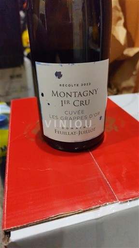 Borgoña No especificado Premier Cru Domaine Feuillat-Juillot Les grappes d’or 2022