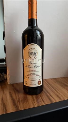 Bordéus Château Le Mayne-Cabanot 2019