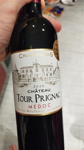 Bordeaux Médoc Cru Bourgeois Château Tour Prignac 2020