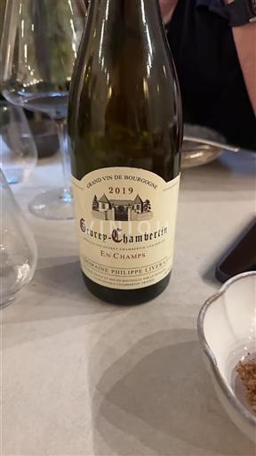 Burgund Gevrey-Chambertin Domaine Philippe Livera En Champs 2019