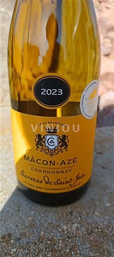 Burgundija Макон и макон-села Baronne de Saint Jean 2023
