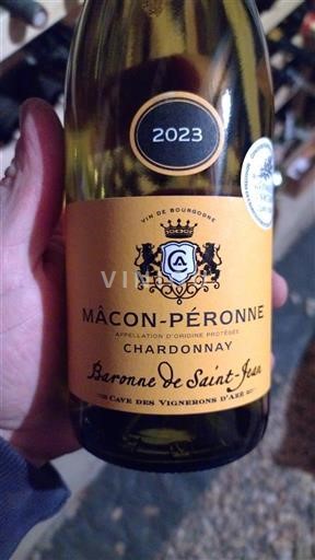 Burgund Mâcon und Mâcon-Dörfer Baronne de Saint Jean 2023