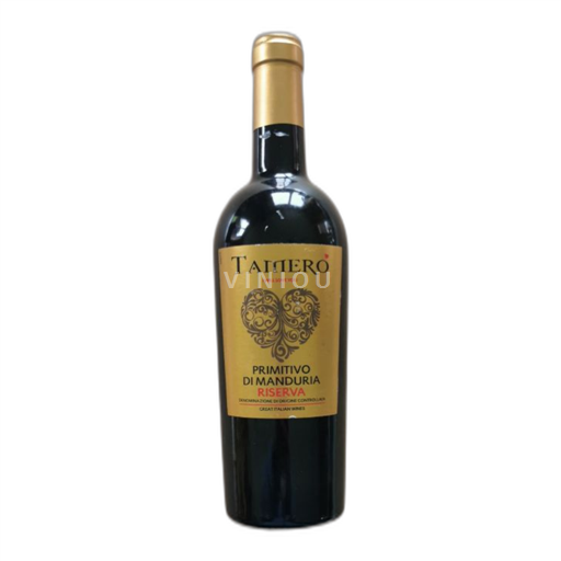 Vin Rouge sec I Will Love You Tamero 2016 Italie Pouilles Primitivo di Manduria DOC
