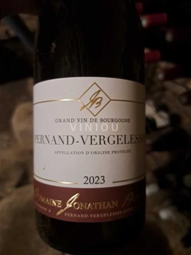 Borgogna Pernand-Vergelesses Jonathan Bonvalot 2023