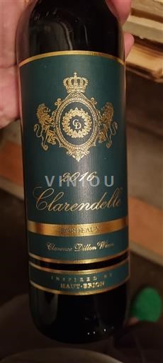Bordeaux Clarendelle 2016