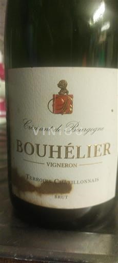 Burgundija Crémant de Bourgogne Domaine Bouhélier Terroirs Châtillonnais Neleten.