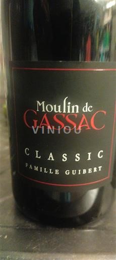 Languedoc Ospecificerad Moulin de Gassac Classic Icke årgångsbetecknad