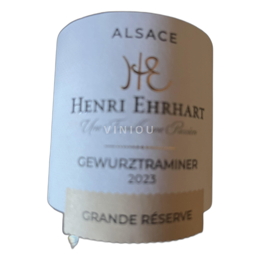 Alsazia Gewürztraminer Henri Ehrhart Grande Réserve 2023