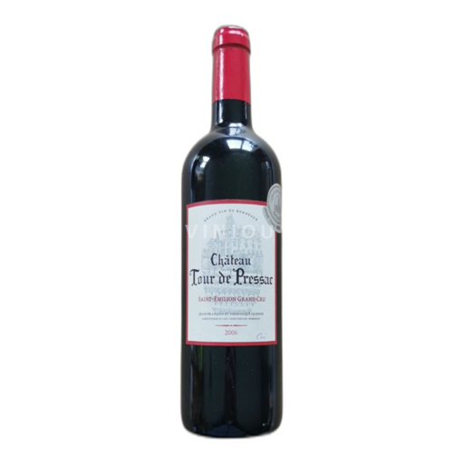 Bordeaux Saint-Émilion Grand Cru Grand Cru Château Tour de Pressac 2006