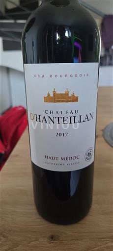 Bordéus Haut-Médoc Cru Bourgeois Château Hanteillan 2017