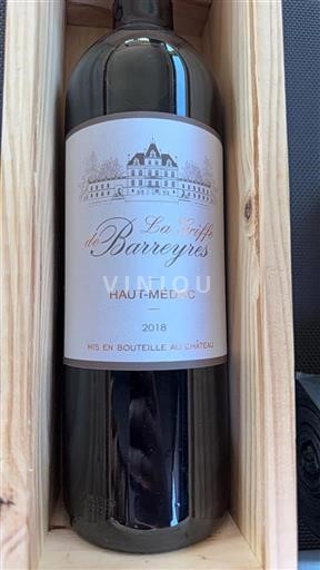 Bordeaux Haut-Médoc Château Barreyres La Griffe de Barreyres 2018