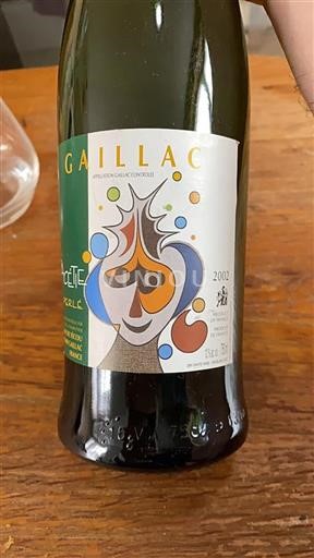 Southwest Gaillac Domaine Técou Perlé 2002