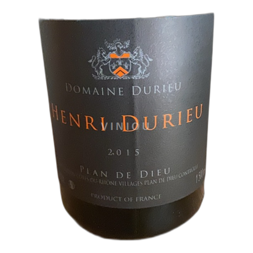 Rhônen laakso Määrittelemätön Domaine Durieu Henri Durieu 2015