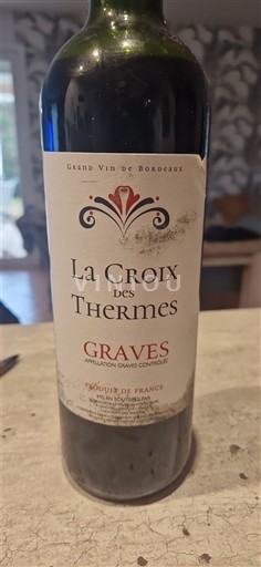 Bordeaux Graves La Croix des Thermes Không niên vụ