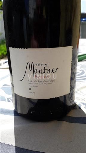 Roussillon Côtes du Roussillon Villages Château Montner Premium 2009