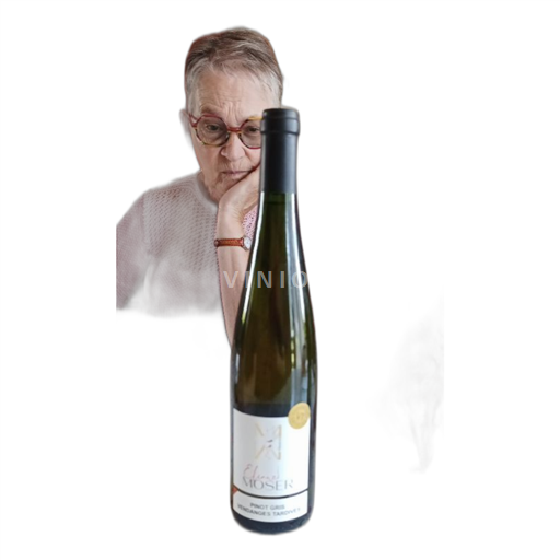 Vin Blanc moelleux Vendanges Tardives Eliane Moser 2007 France Alsace AOC Grand Cru