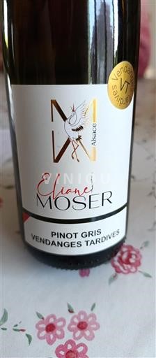 Alsace Määrittelemätön Grand Cru Eliane Moser Vendanges Tardives 2007