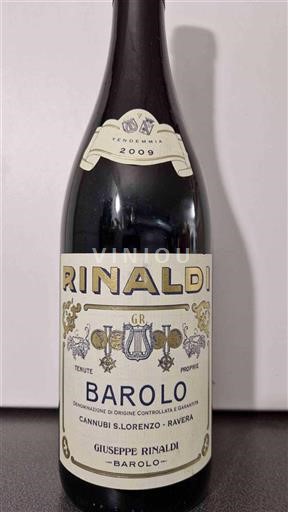 Piedmont Wines Barolo Giuseppe Rinaldi Cannubi S. Lorenzo - Ravera 2009