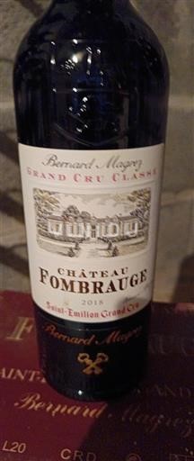 Burdeos Saint-Émilion Gran Cru Grand Cru Château Fombrauge 2018