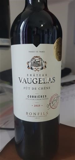 Languedoc Corbières Château Vaugelas Fût de Chêne 2023
