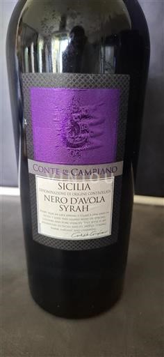 Sicilia Conte di Campiano 2019