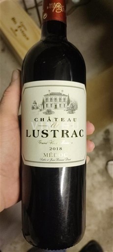 Bordeaux Médoc Château de Lustrac 2018