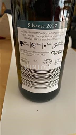Franconia No especificado Silvaner hilft immer GmbH Silvaner 2022