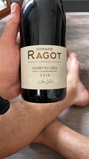 Burgundy Unspecified Premier Cru Domaine Ragot Clos Jus 2018