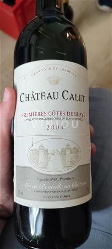 Bordeaux Château Calet 2004