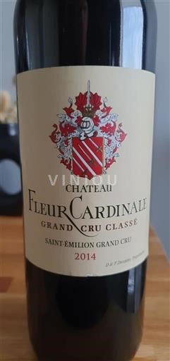 Bordeaux Saint-Émilion Grand Cru Grand Cru Classé Château Fleur Cardinale 2014