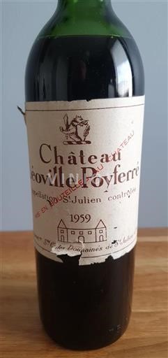 Burdeos Saint-Julien Grand Cru Léoville Poyferré 1959