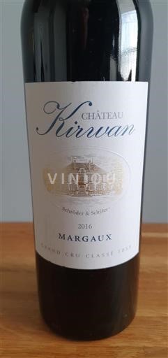 Burdeos Margaux Grand Cru Château Kirwan 2016