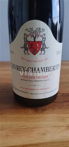 Borgoña Gevrey-Chambertin Geantet-Pansiot Vieilles Vignes 2014