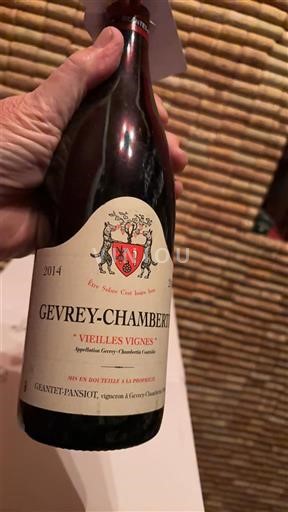 Bourgogne Gevrey-chambertin Geantet-Pansiot Vieilles Vignes 2014