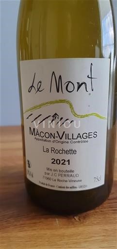 Borgoña Mâcon y Mâcon-villages Le Mont La Rochette 2021