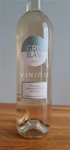 Languedoc og Roussillon Pays d'Oc Gérard Bertrand Gris Blanc 2024