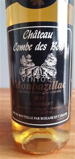 Sud-Ovest Monbazillac Château Combe des Bois 2011