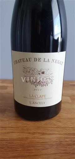 Languedoc La Clape Château La Negly L'Ancely 2017