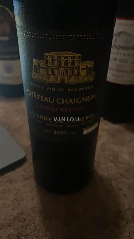 Burdeos Lalande-de-Pomerol Château Chaigneau Grande Réserve 2020