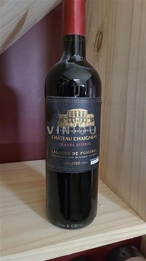 Burdeos Lalande-de-Pomerol Château Chaigneau Grande Réserve 2020