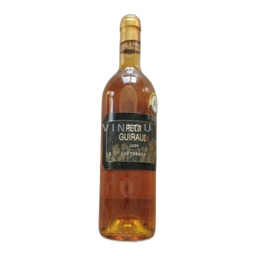 Vin Blanc liquoreux Petit Guiraud 2009 France Bordeaux Sauternes AOC