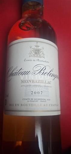 Southwest Monbazillac Château Belingard 2007